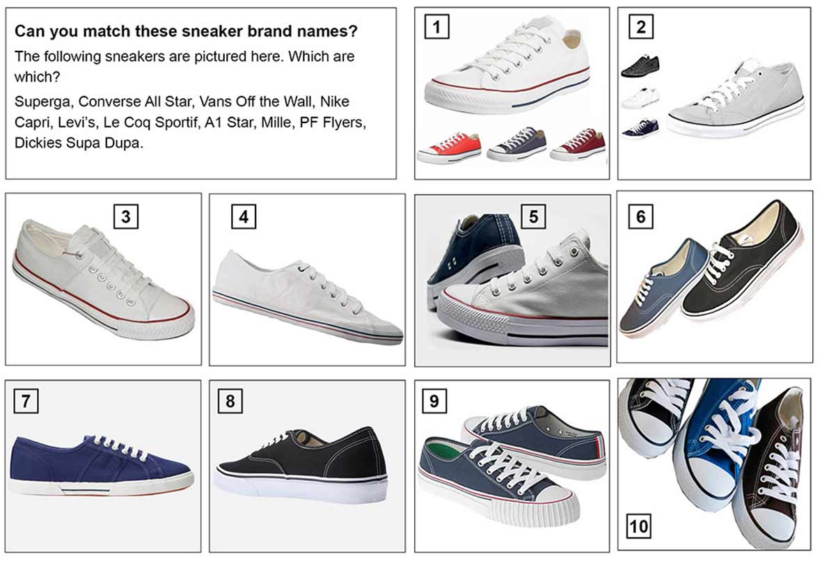 name brand converse